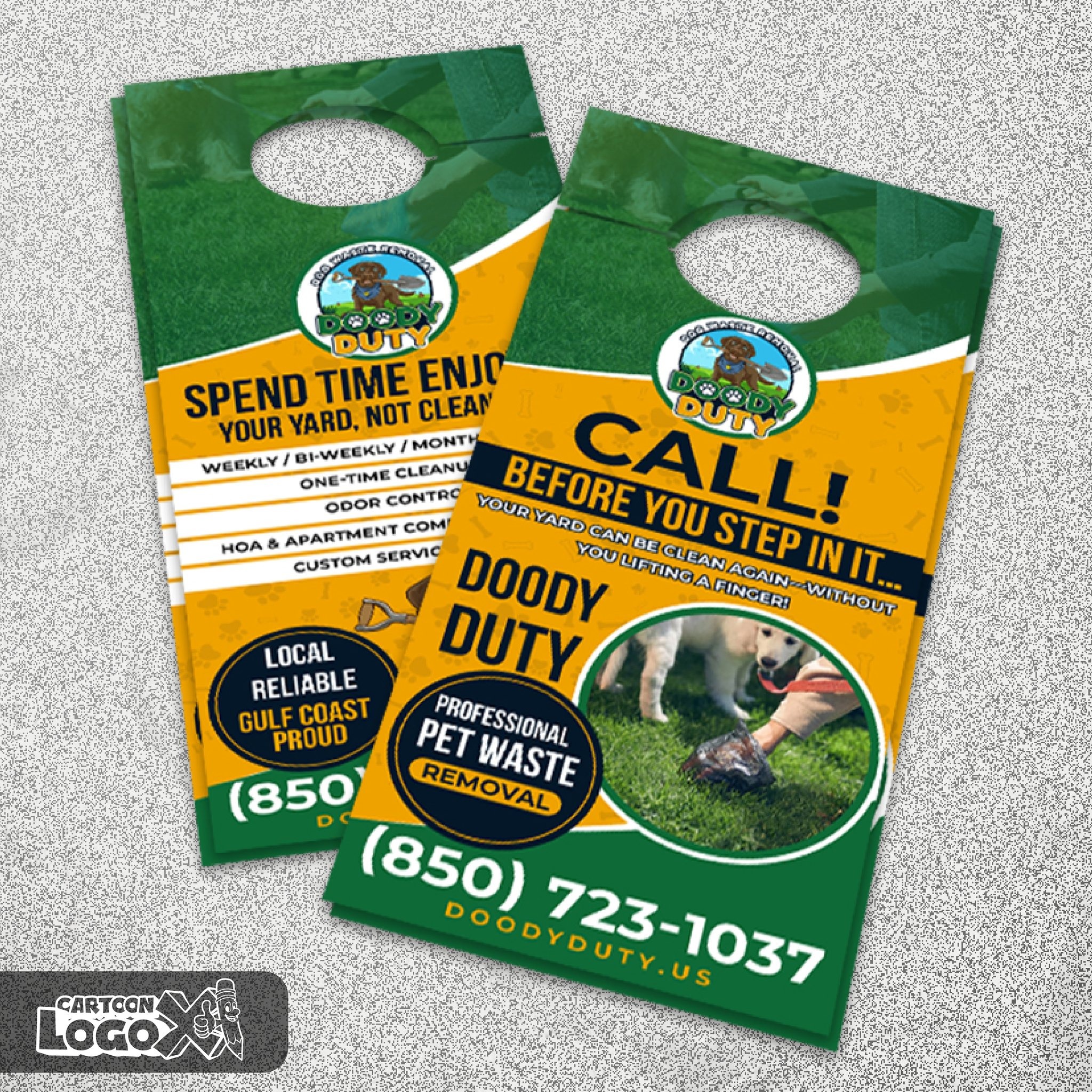 Logo Design, Website and Branding Kit for Dog Waste Removal Services Business Image 4