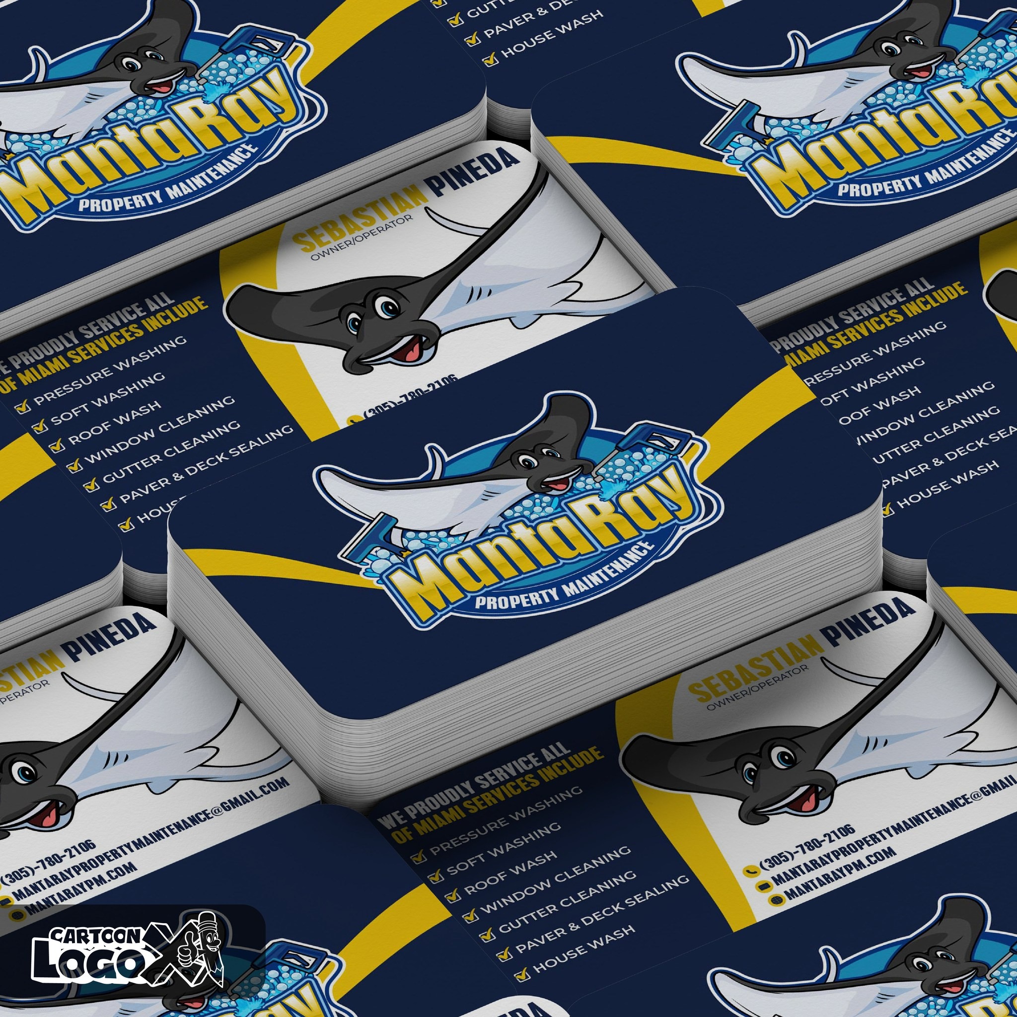 Mascot Logo and Brand Design for Cleaning Washing Business Image 2