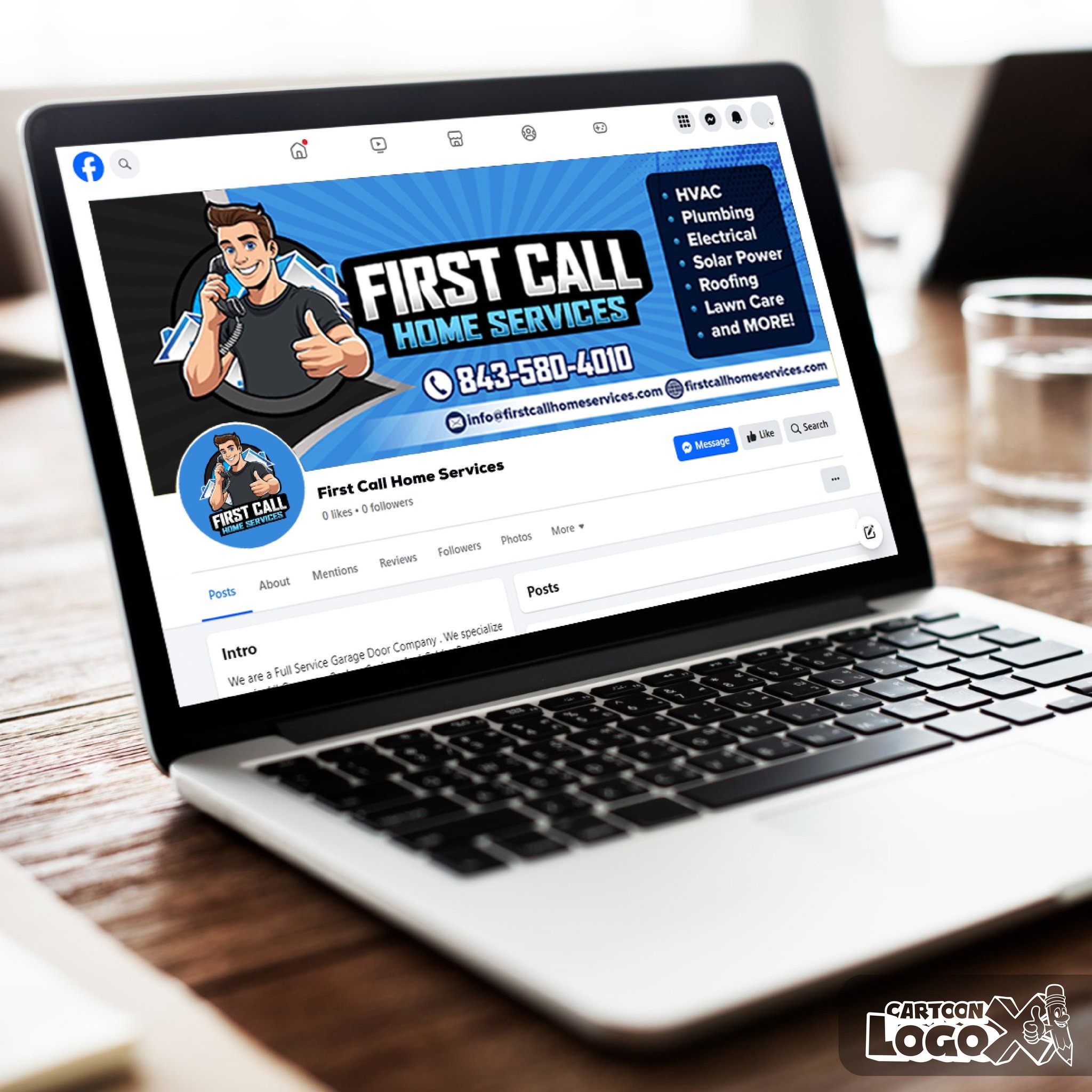 Mascot Logo and Brand Design for Handyman Services Business Image 0