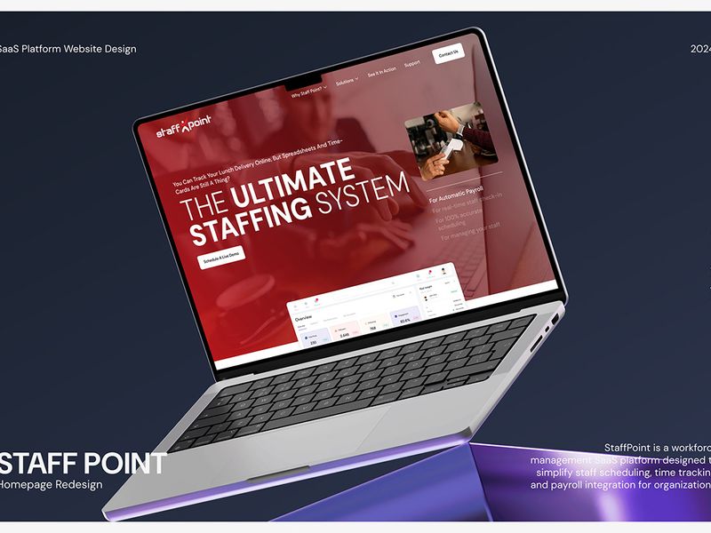 Staff Point - Employee Management Dashboard