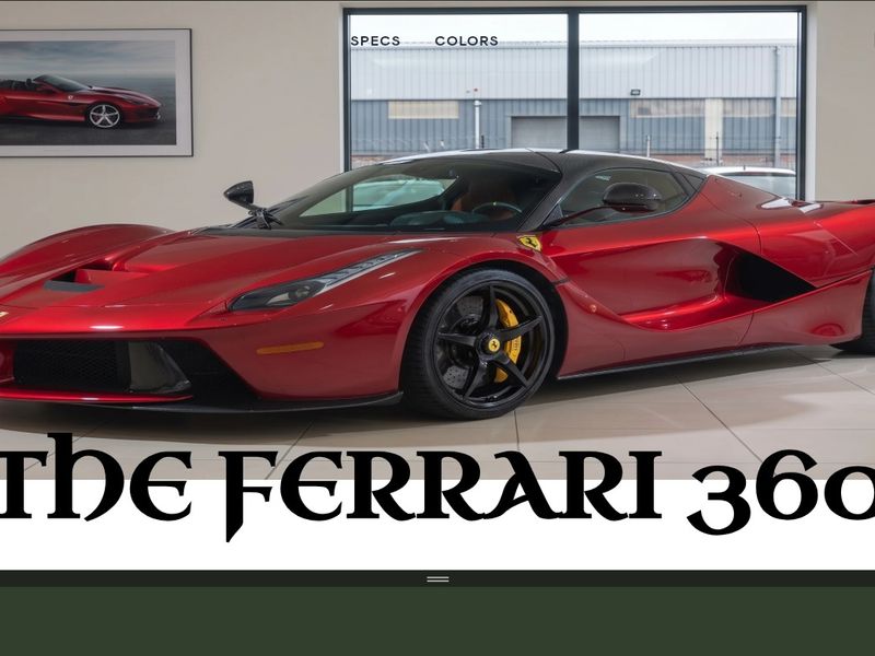 The Ferrari 360