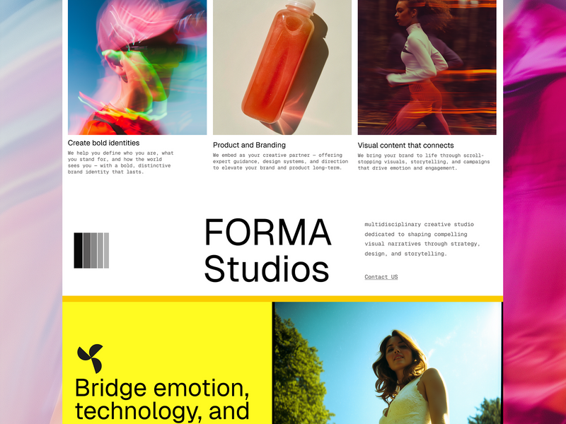 Forma Studios Brand Identity Redesign by Peter Rock