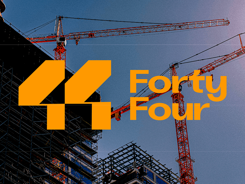 44 Construction Company Branding