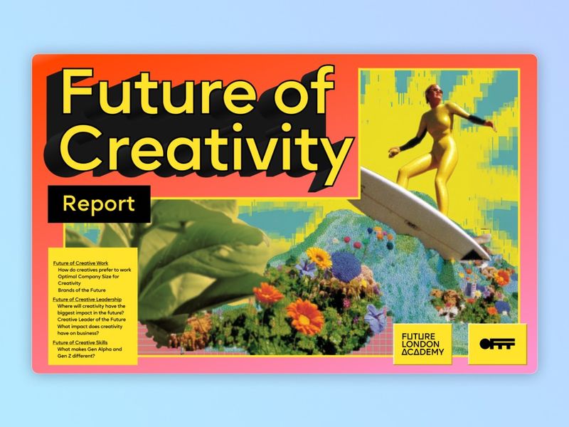Future of Creativity Report