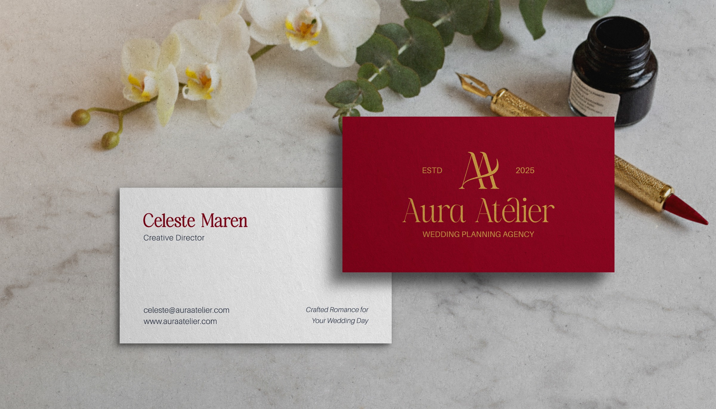 Aura Atelier | Wedding Planning Brand Identity Image 9