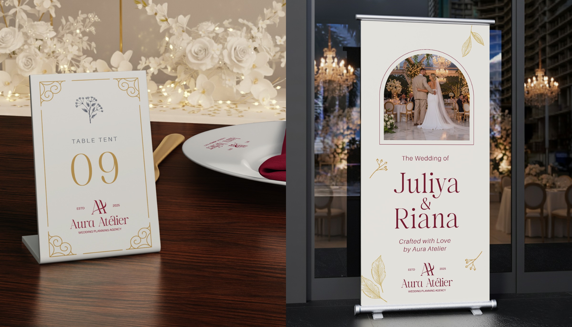 Aura Atelier | Wedding Planning Brand Identity Image 12