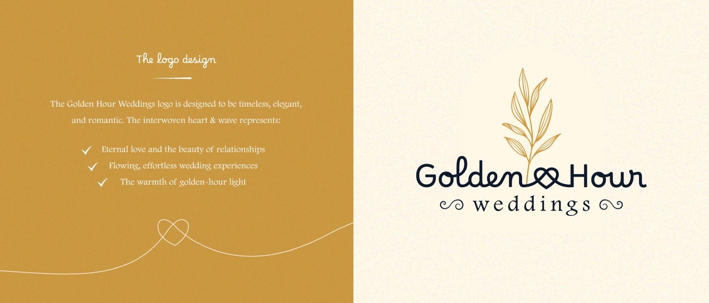 Golden Hour Weddings | Identity Image 3