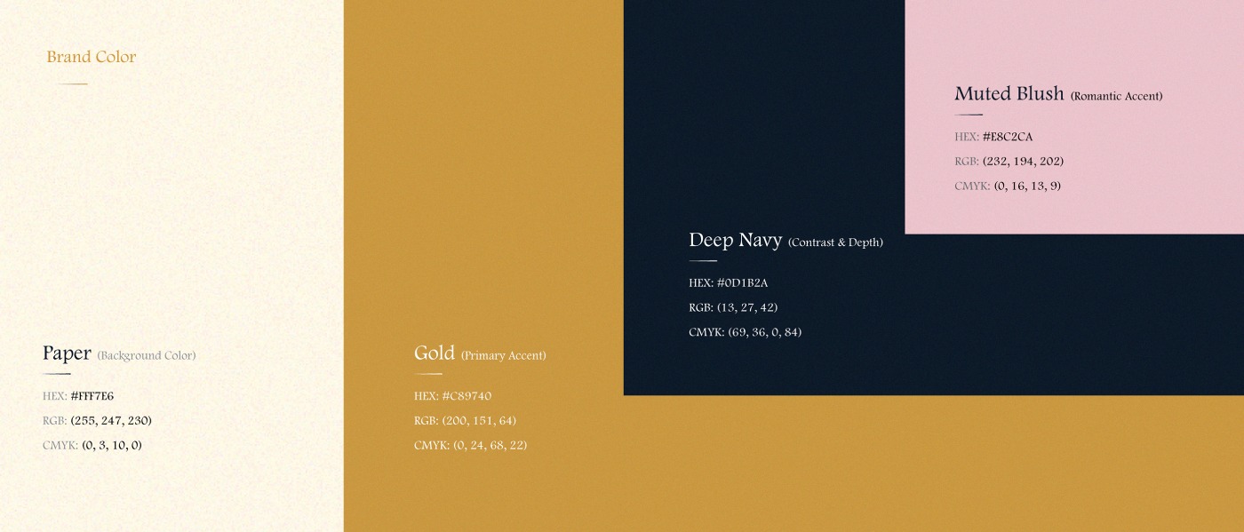 Golden Hour Weddings | Identity Image 4