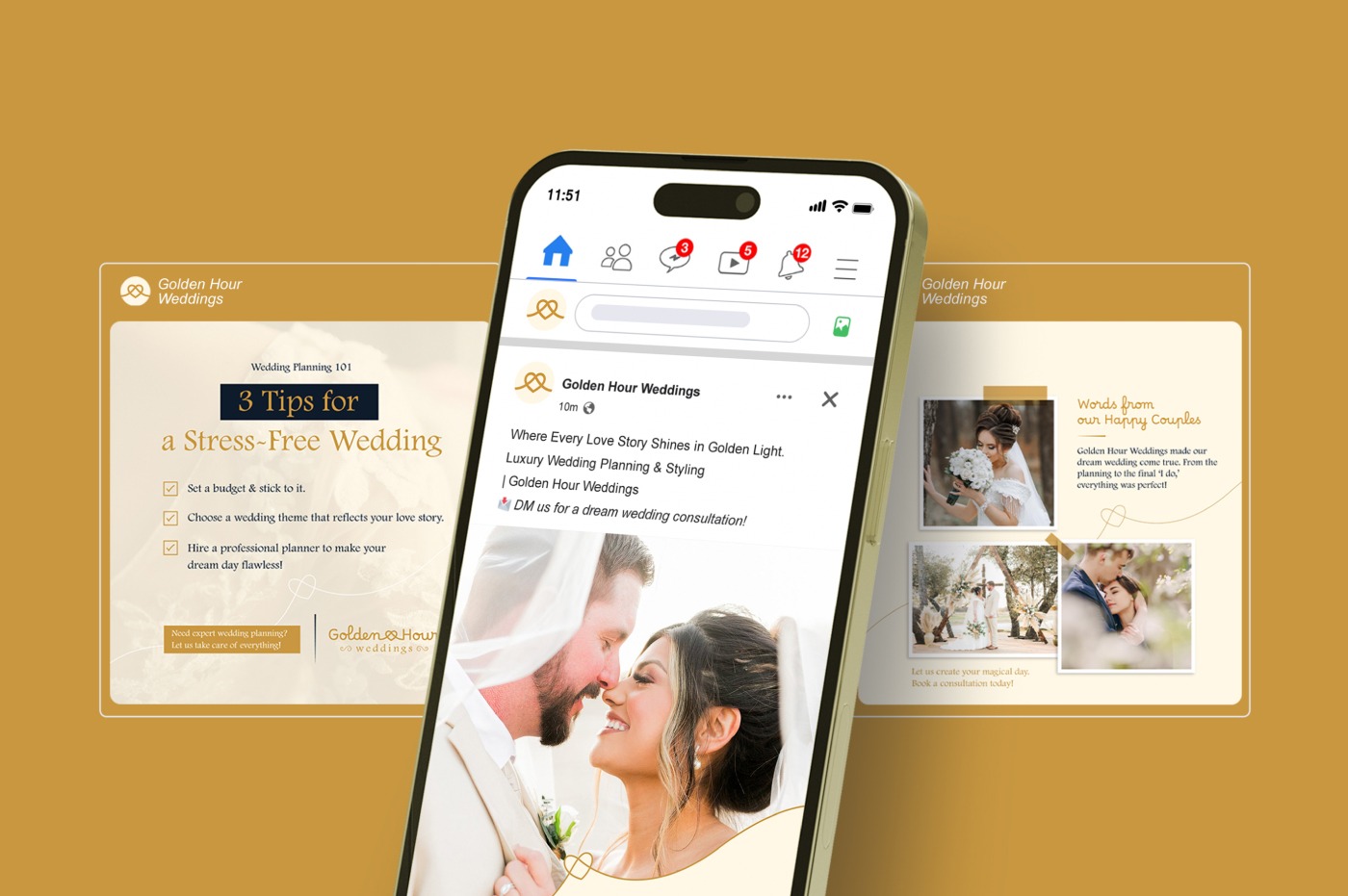 Golden Hour Weddings | Identity Image 11