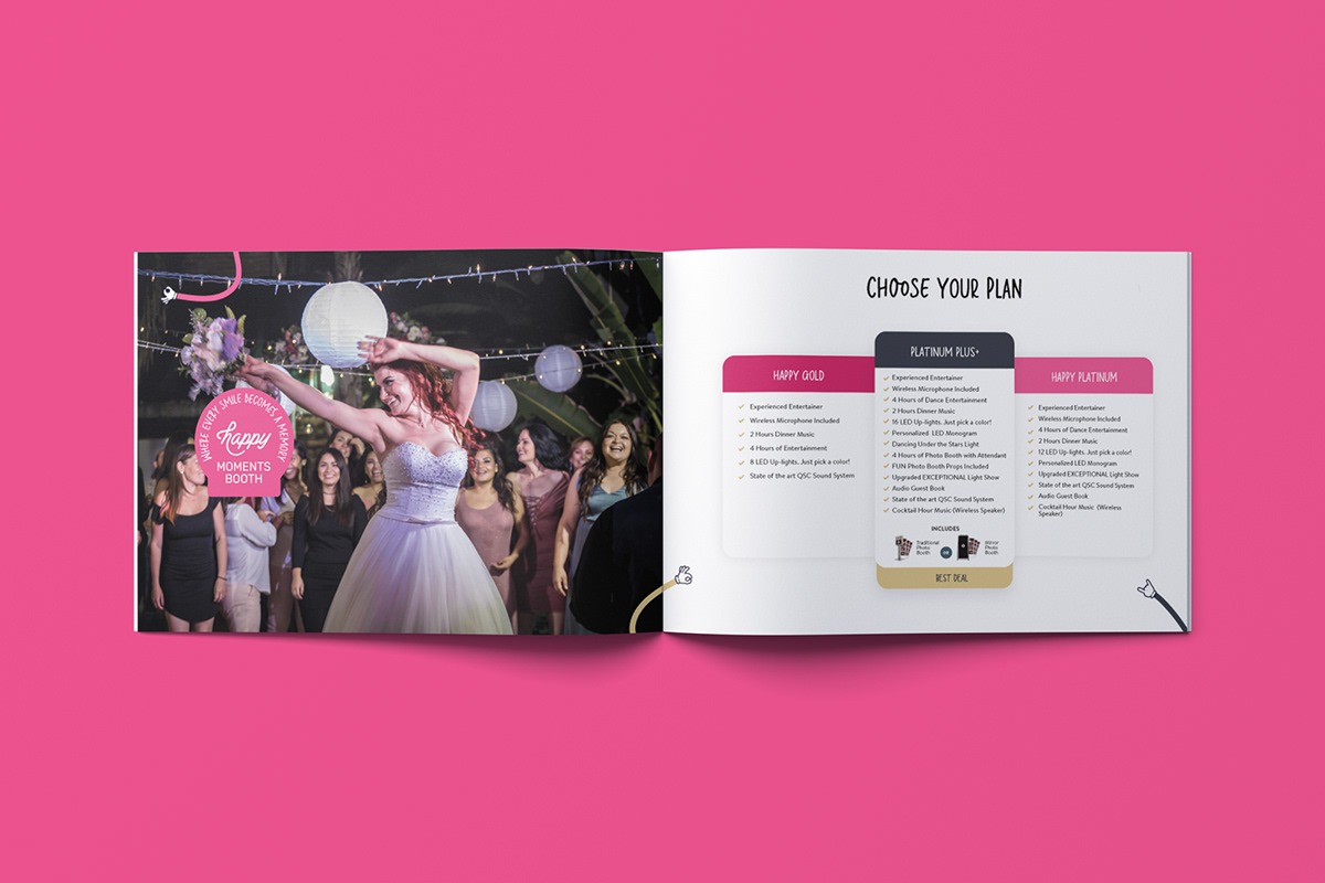 Brand Style design for Happy Moments Booth Image 8