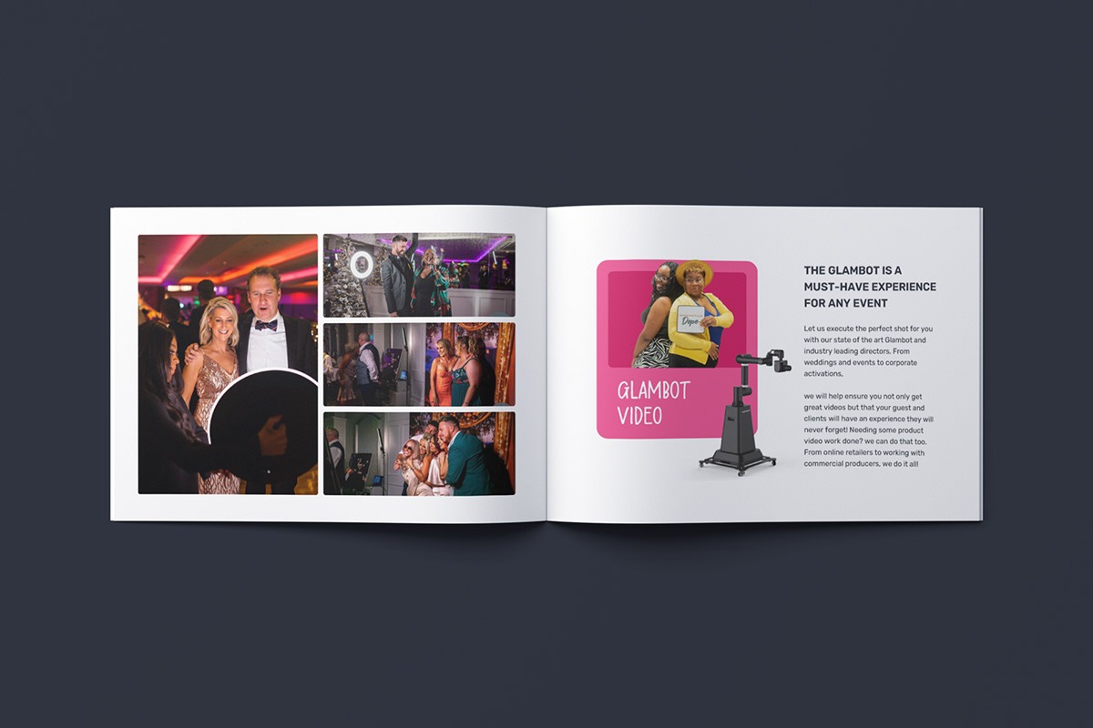 Brand Style design for Happy Moments Booth Image 9