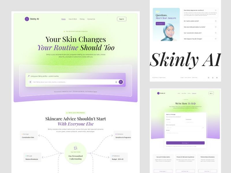 ✨ Skinly AI — Personalized Skincare Experience