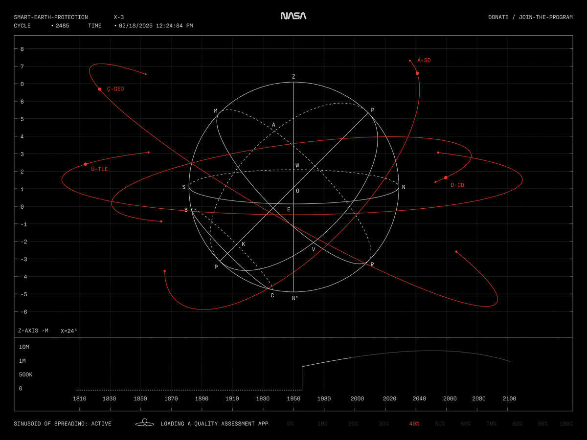 Educational Website on Space Pollution Image 5