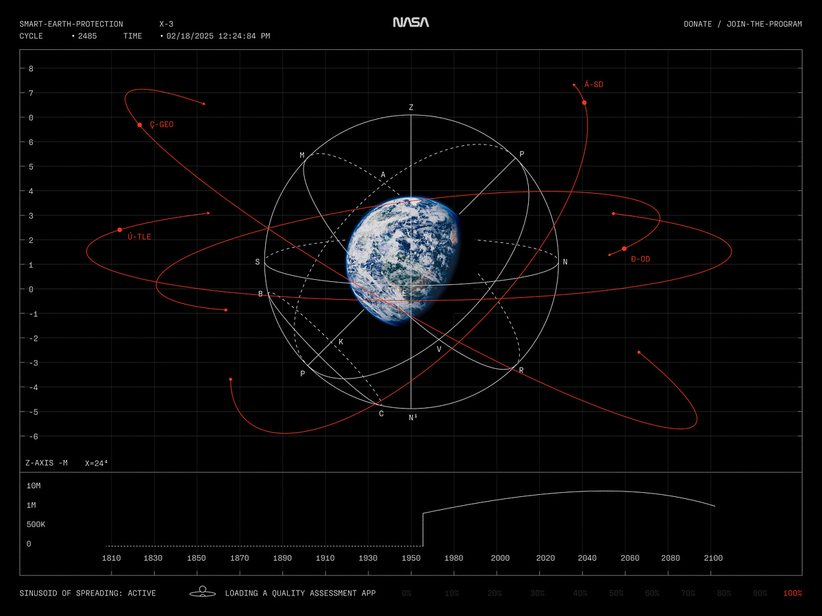 Educational Website on Space Pollution Image 6