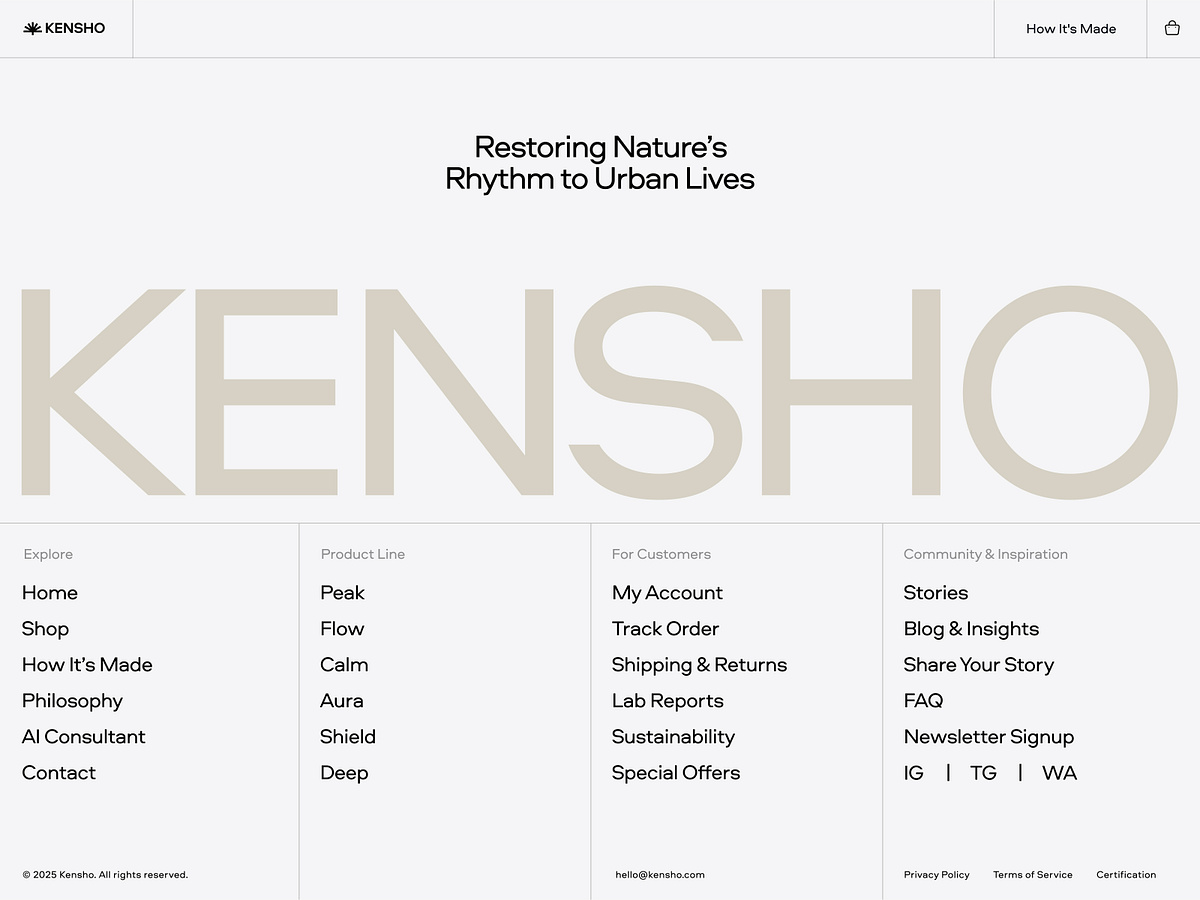 Animated Website for a Wellness Brand Image 4