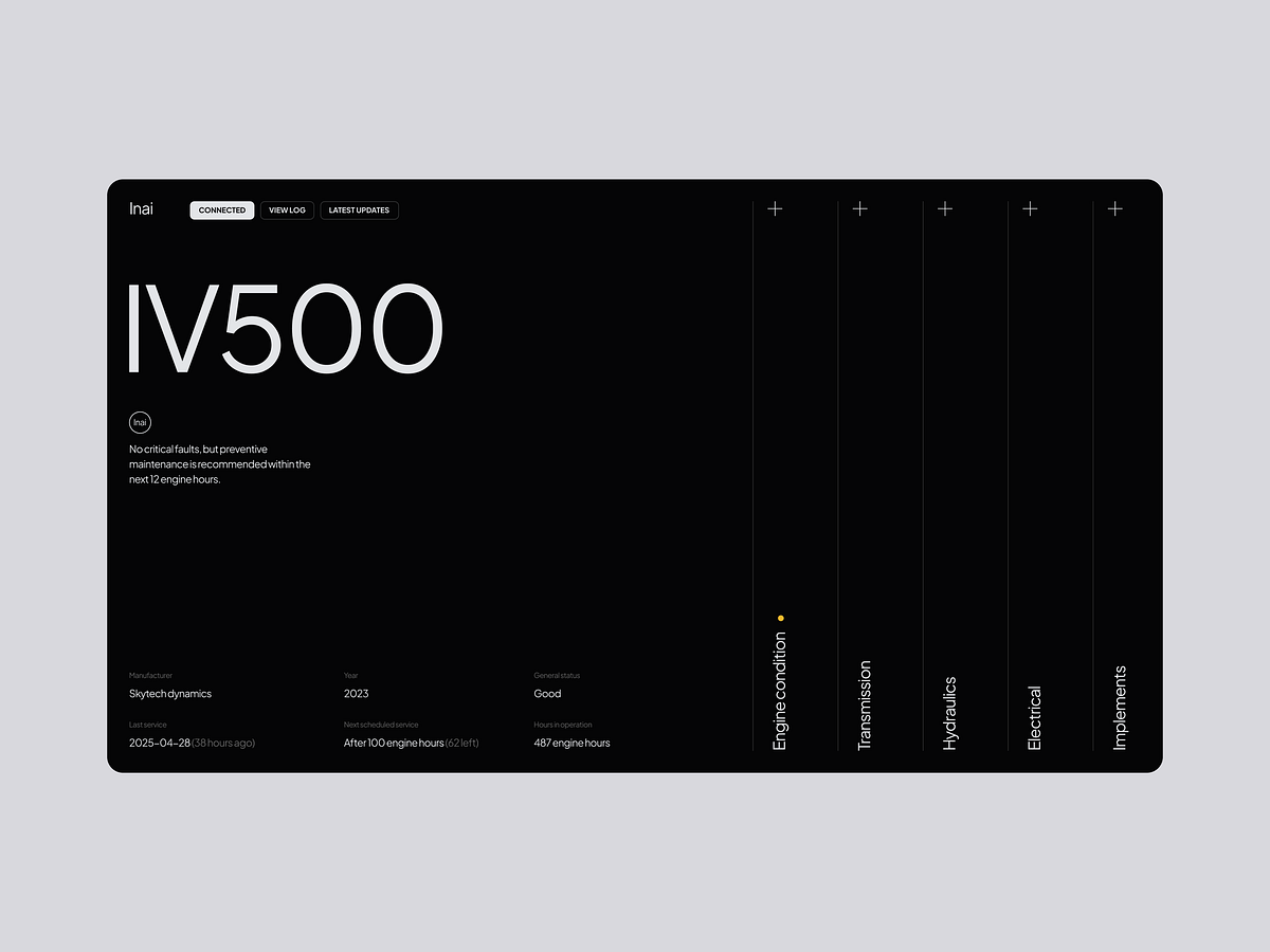 Smart Dashboard for Private Aircraft Management Image 1