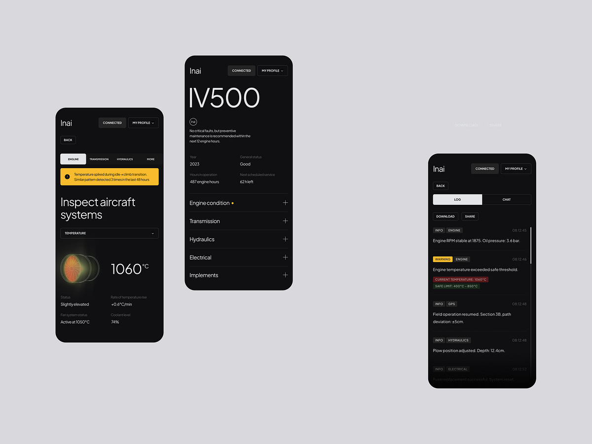 Smart Dashboard for Private Aircraft Management Image 4