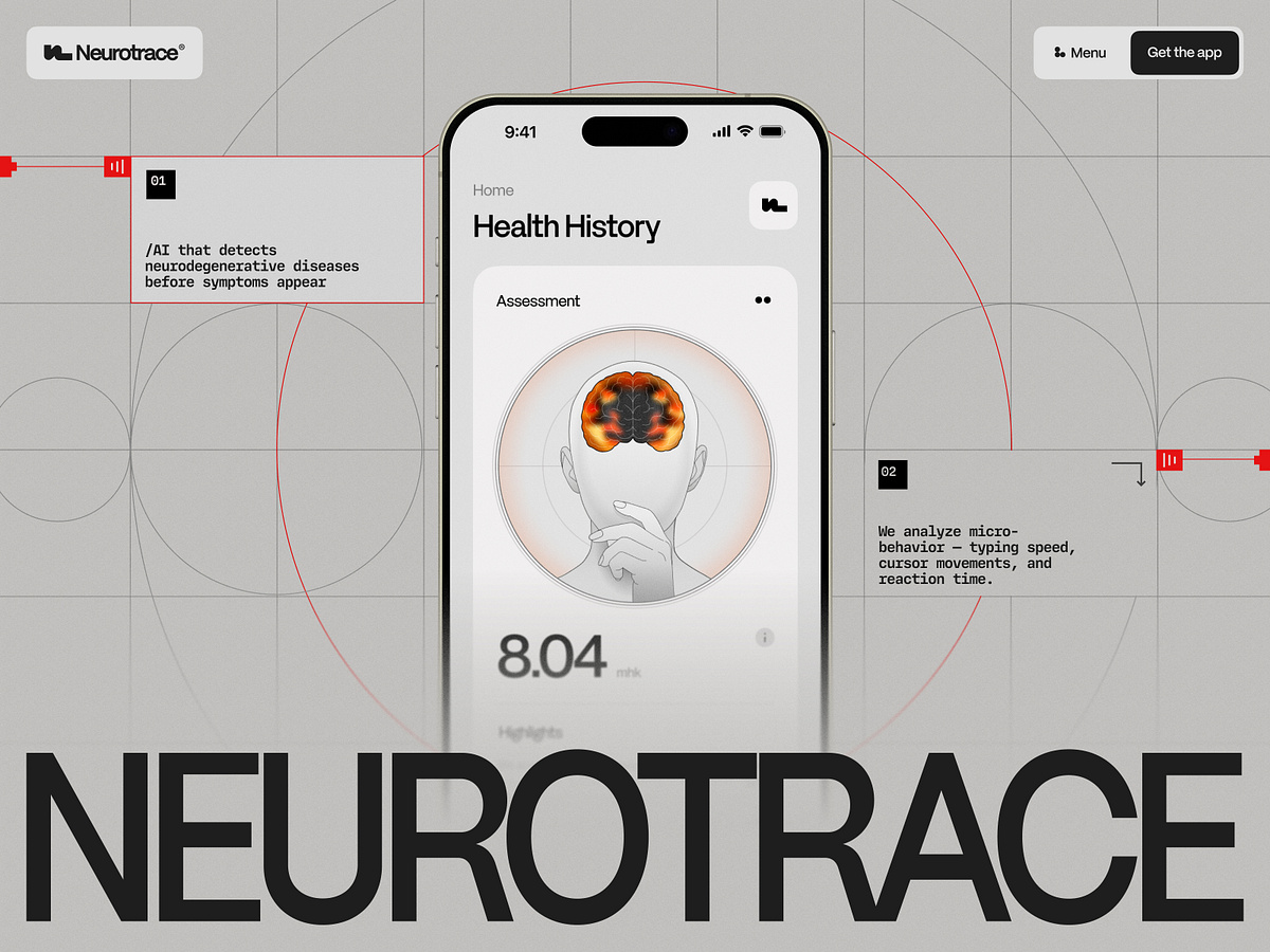 Animated UI Design for a Cognitive Health AI Platform Image 1