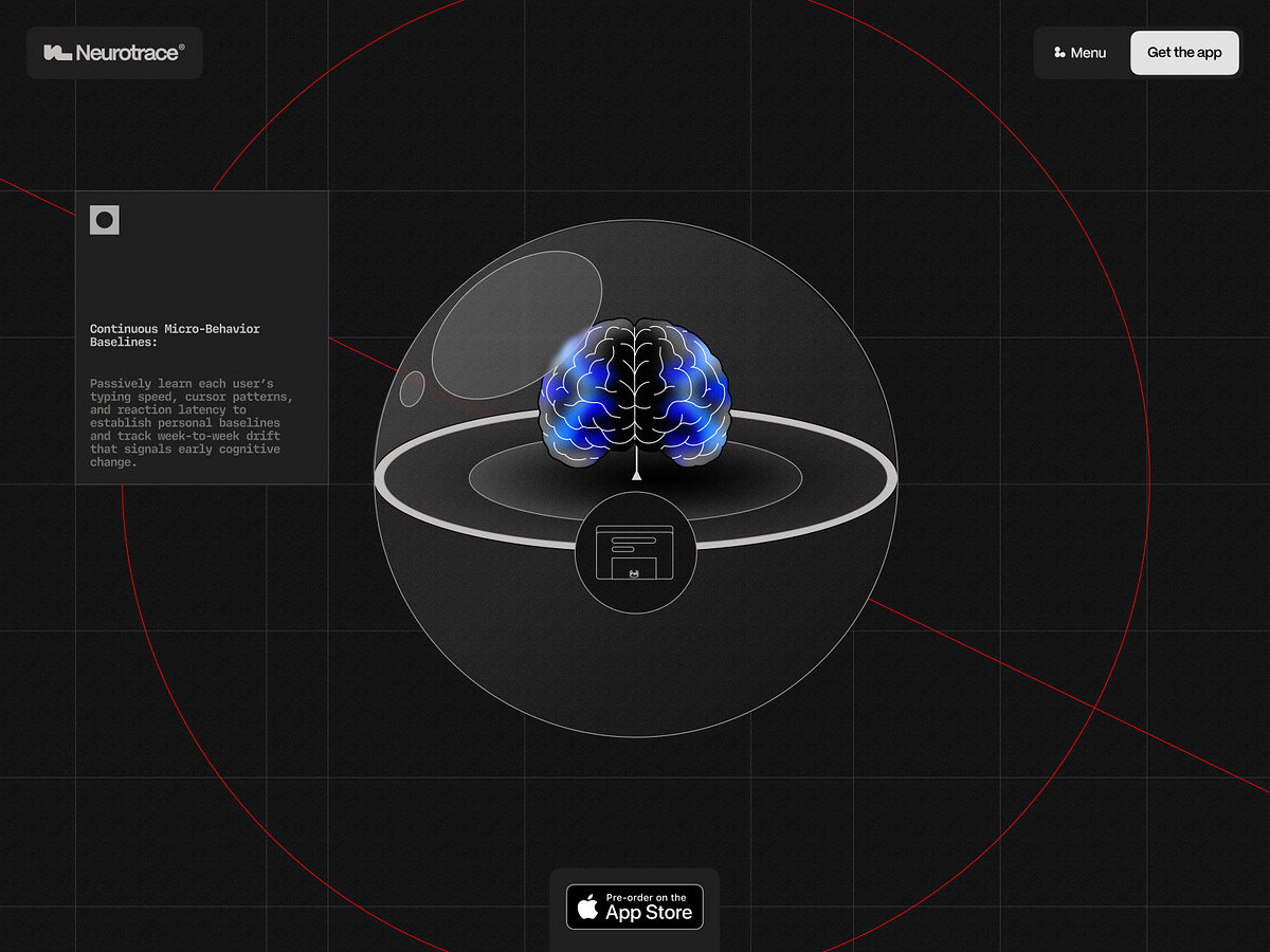 Animated UI Design for a Cognitive Health AI Platform Image 3