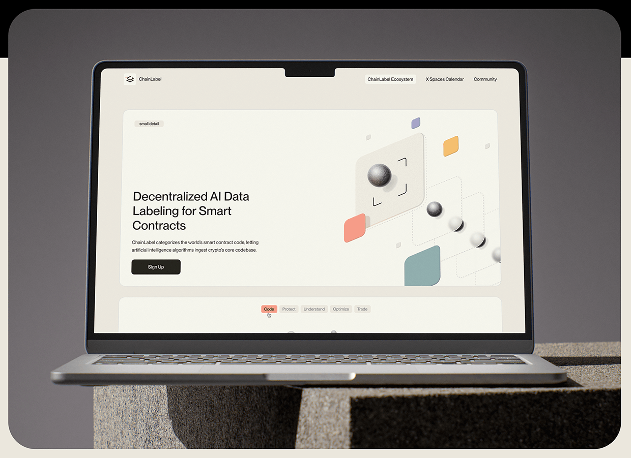 Branding for a Blockchain AI Product Image 10