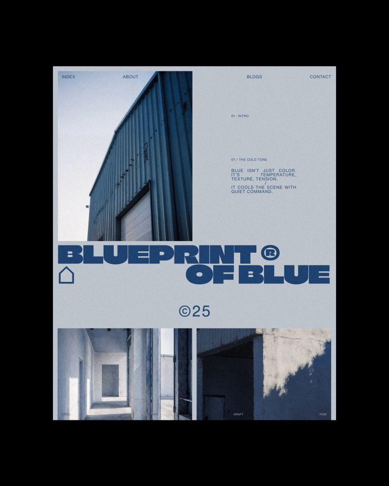 Finding rhythm in light, silence in structure—A study in stillness shaped through type, space, and shadow. | Alprav Design-Brand Identity Designer