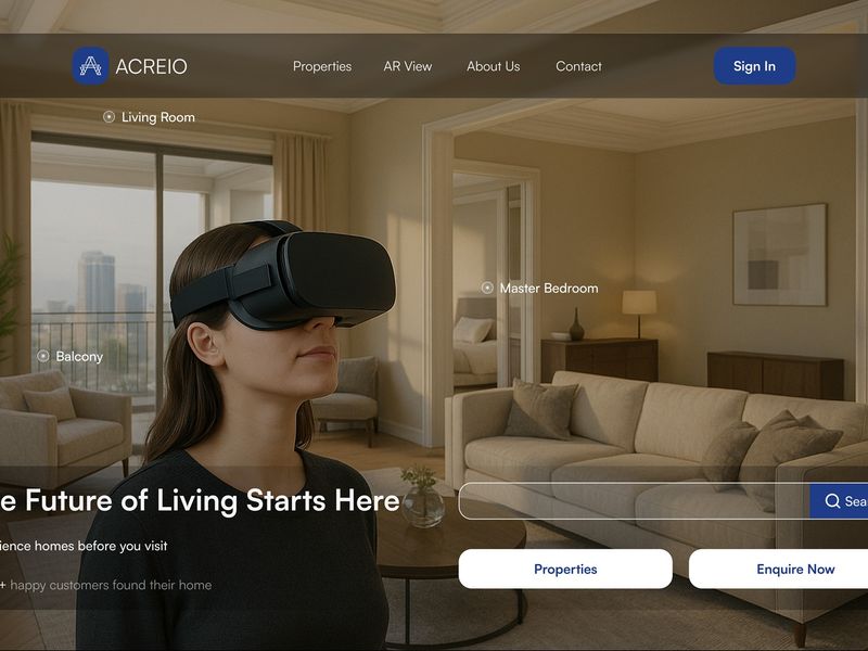 REIMAGINING LUXURY REAL ESTATE: ACREIO’S DIGITAL EXPERIENCE