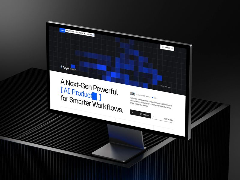 Aeye - AI Product & Technical Platform Webflow Template