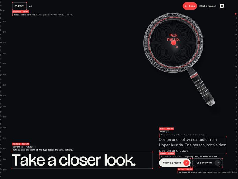 metic. — Take a Closer Look