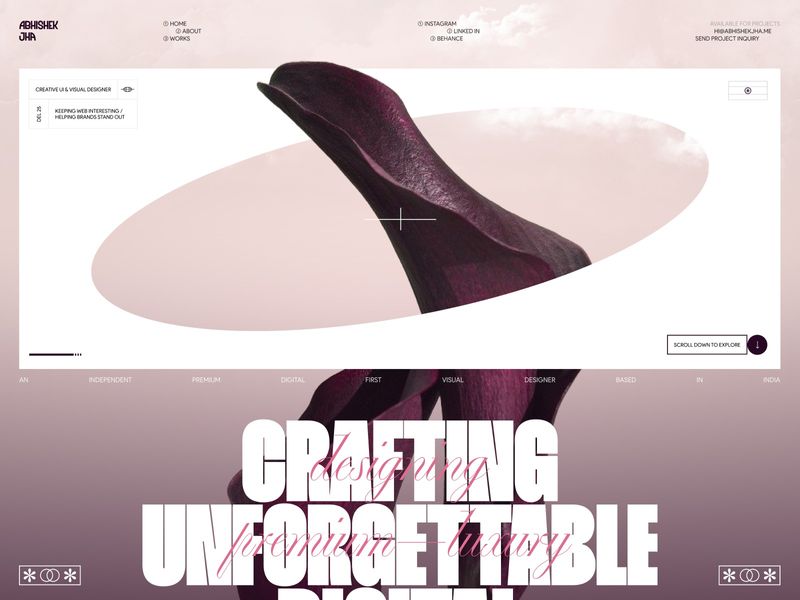 Abhishek Jha Portfolio