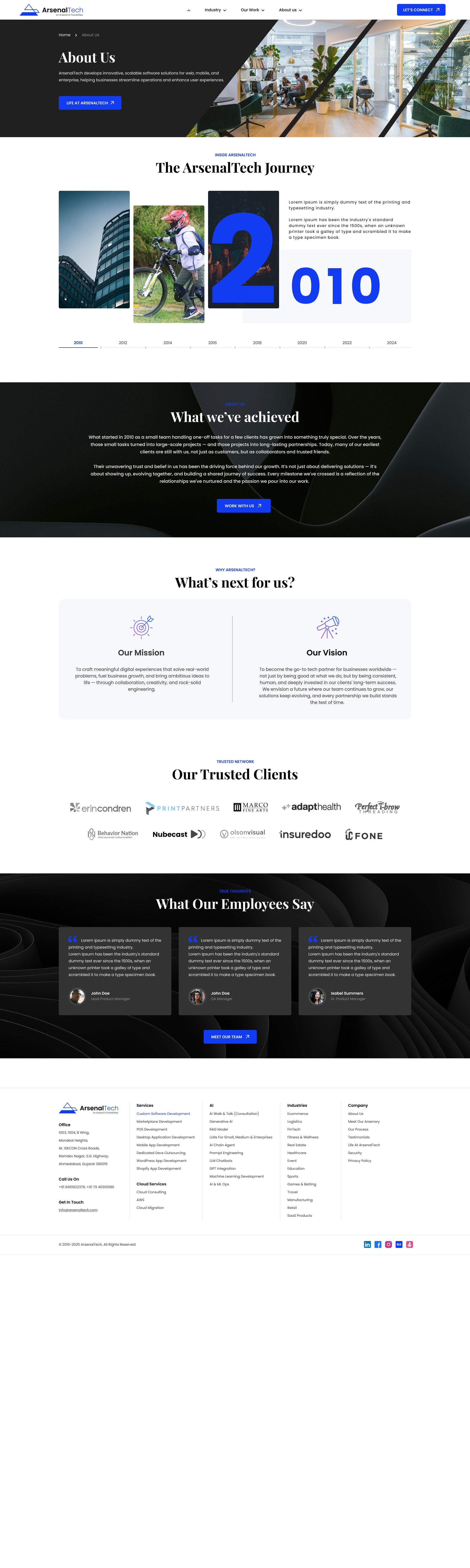 ArsenalTech - AI-Driven Software Development Company | Laravel, .NET, Cloud & Automation Image 1