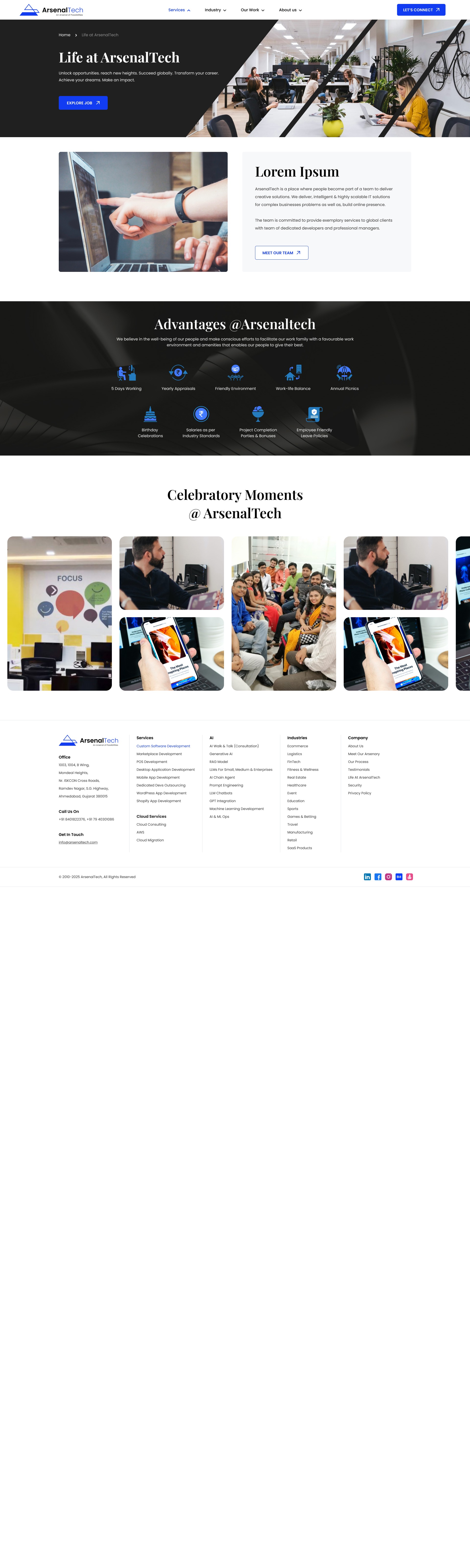 ArsenalTech - AI-Driven Software Development Company | Laravel, .NET, Cloud & Automation Image 4