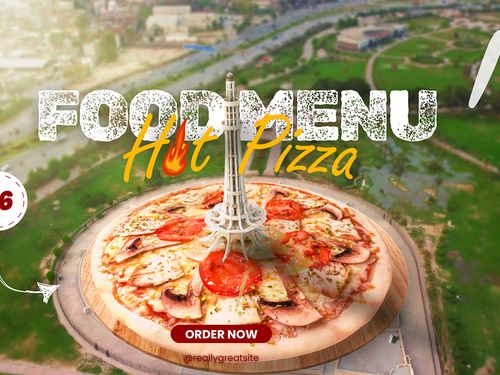 Fusion of Food Design with Lahore's Iconic Landmarks