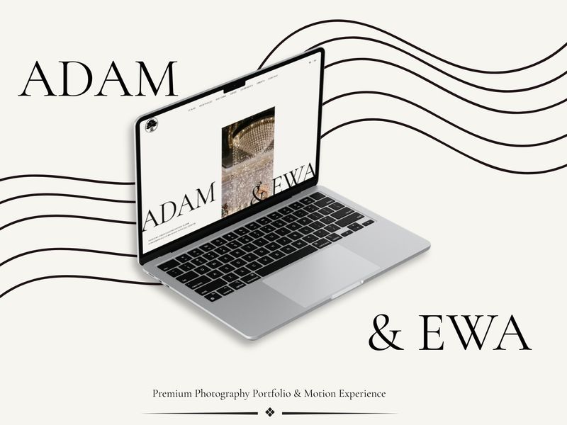 Adam & Ewa – High-End Minimalist Photography Portfolio