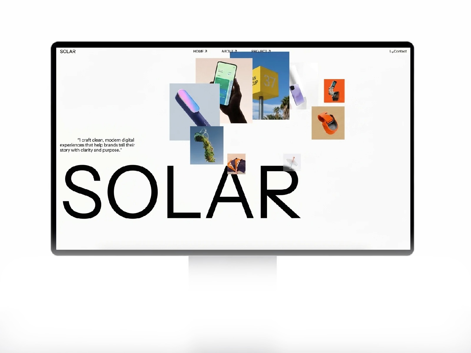 SHOLAR - Minimal Portfolio Template Image 0