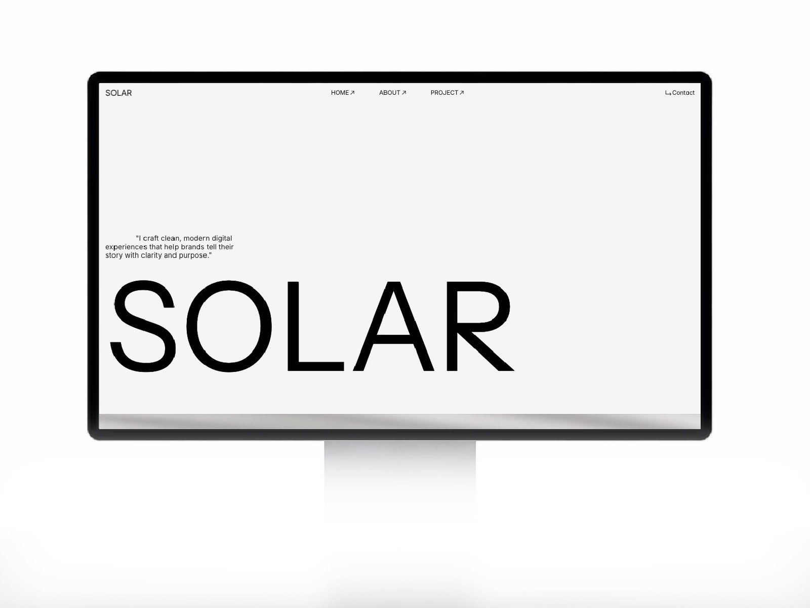 SHOLAR - Minimal Portfolio Template Image 2