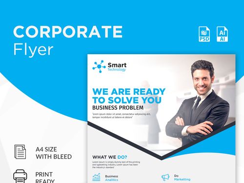 Corporate Flyer on Behance