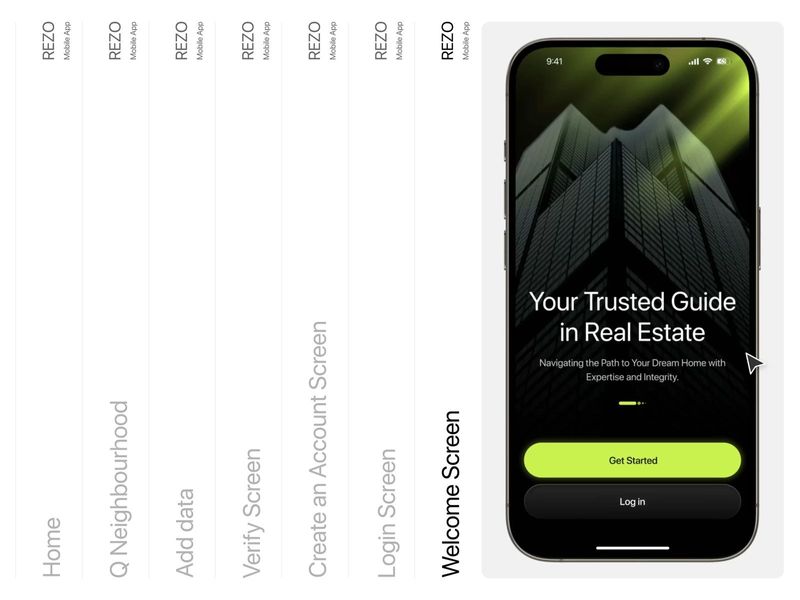 Real Estate App | Login Flow