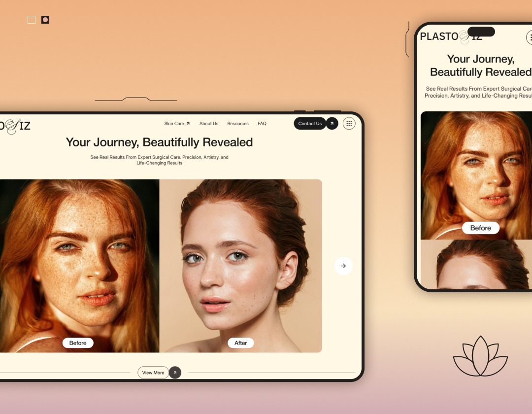 Website for Plastic Surgery Clinic- Plastosiz Image 1