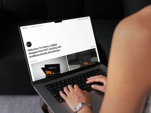 AVERY - Portfolio Template — Framer Marketplace