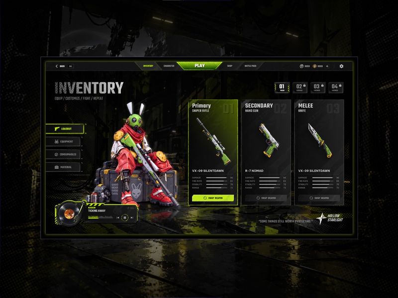 Inventory UI Challenge — Winner 🏆
