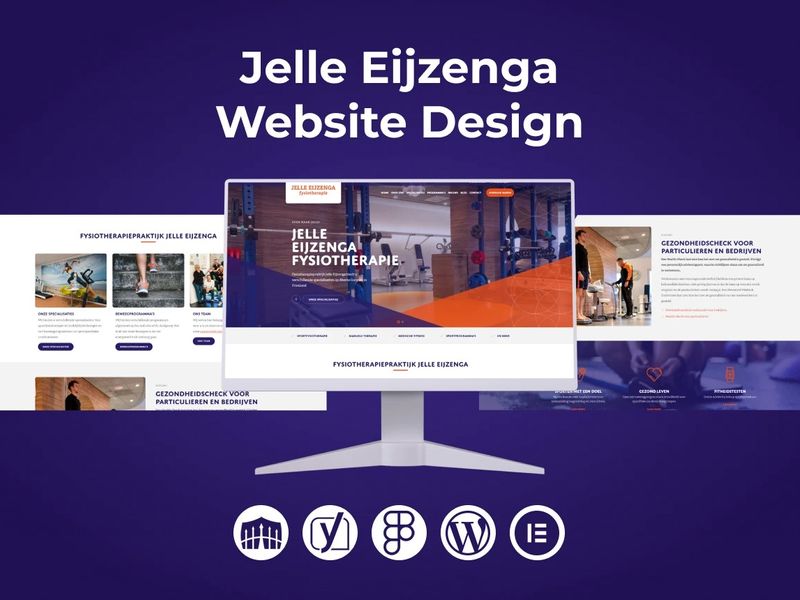 Jelle Eijzenga Website Design