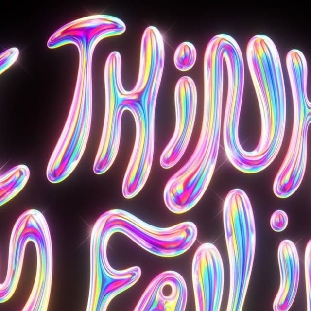 “Lettering art by @mun15h 🔥 Hand drawn lettering traced in Adobe Illustrator, made 3D using Cinema 4D, and smoothed out on ZBrush. Get…”