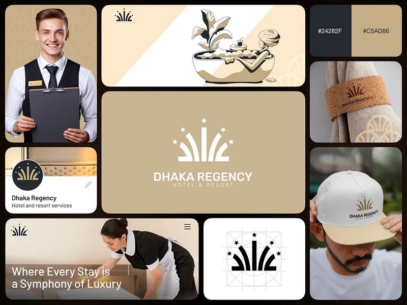 Dhaka Regency | Rebranding Concept | Orbix Studio