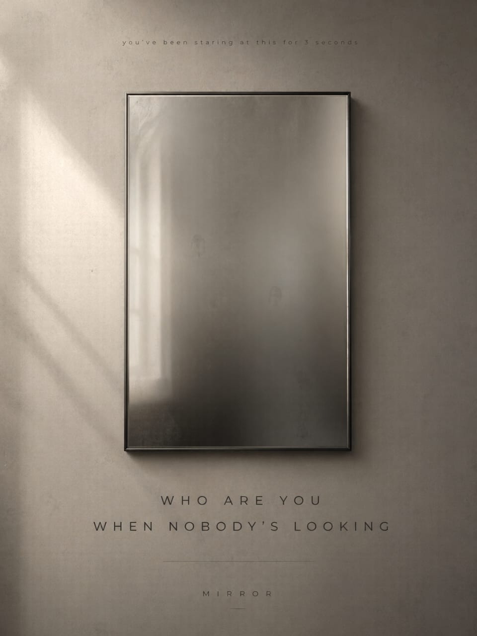 MIRROR: A Minimalist Exploration of Self