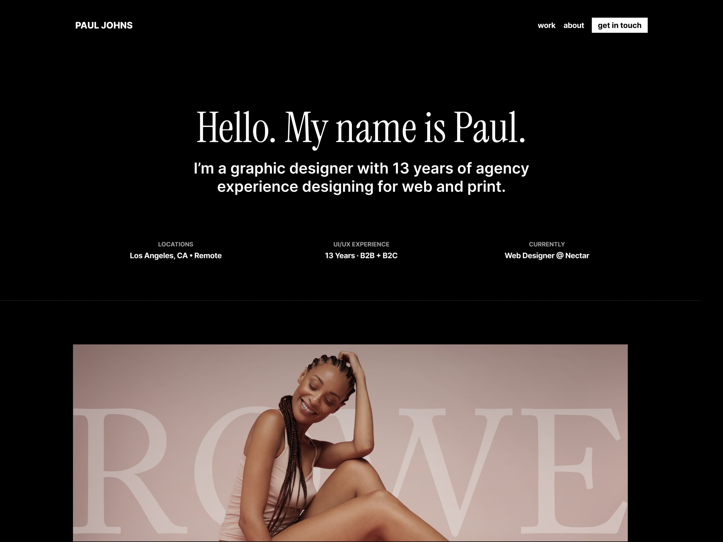 Paul Johns | Graphic Designer
