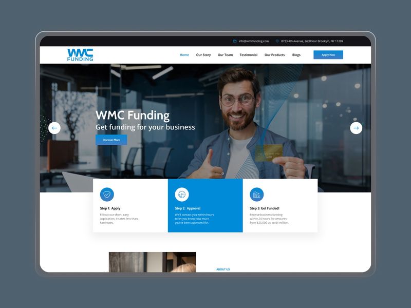 Elevating Financial Tech: WMC Funding Web Implementation