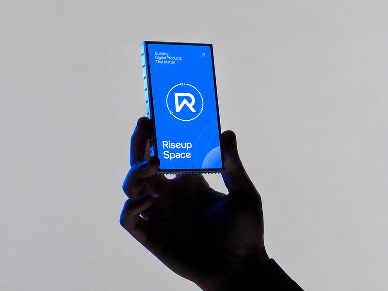 Riseup Space — Software Agency Branding