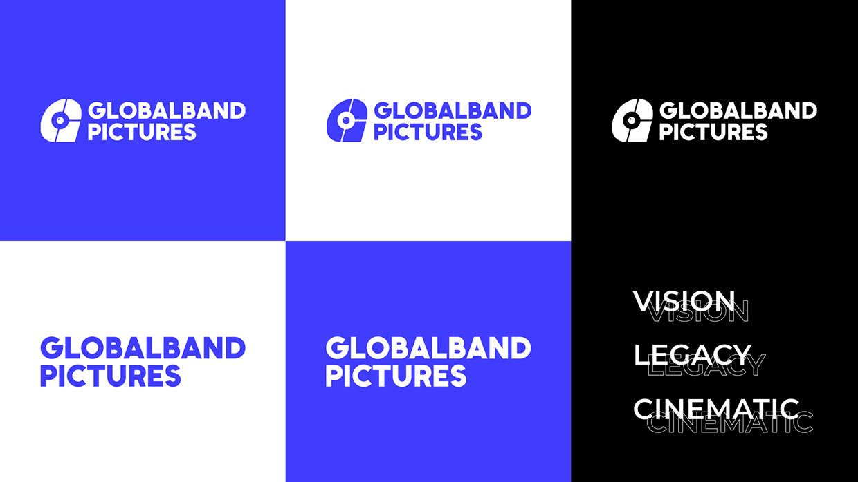 GLOBALBAND PICTURES | Logo & Brand Identity Design Image 3