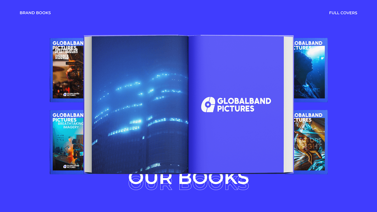 GLOBALBAND PICTURES | Logo & Brand Identity Design Image 6
