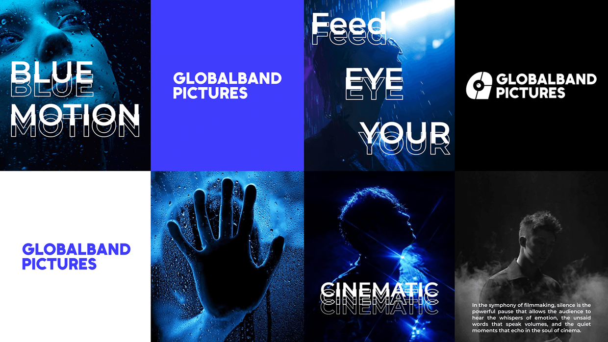 GLOBALBAND PICTURES | Logo & Brand Identity Design Image 7